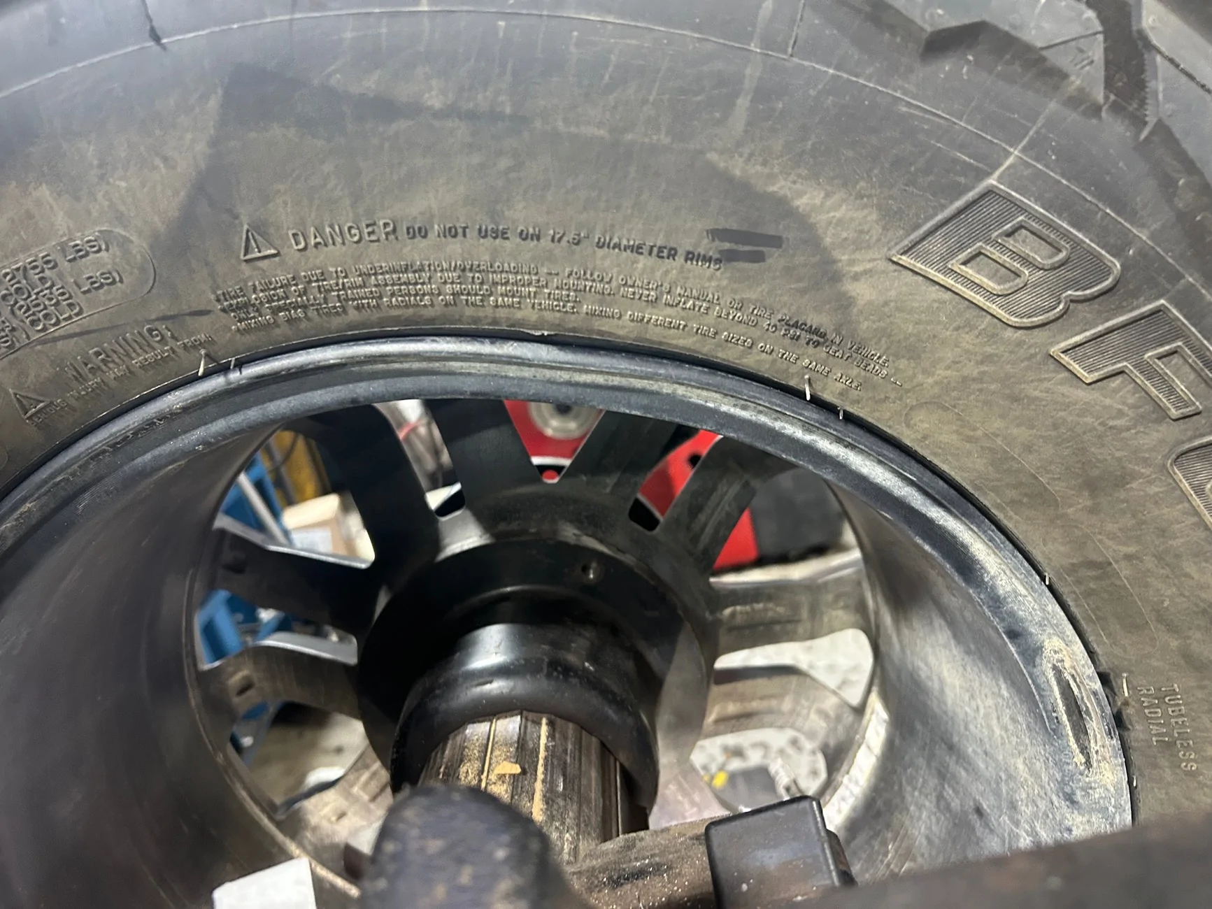 Ford Ranger Bent Wheel... IMG_3665