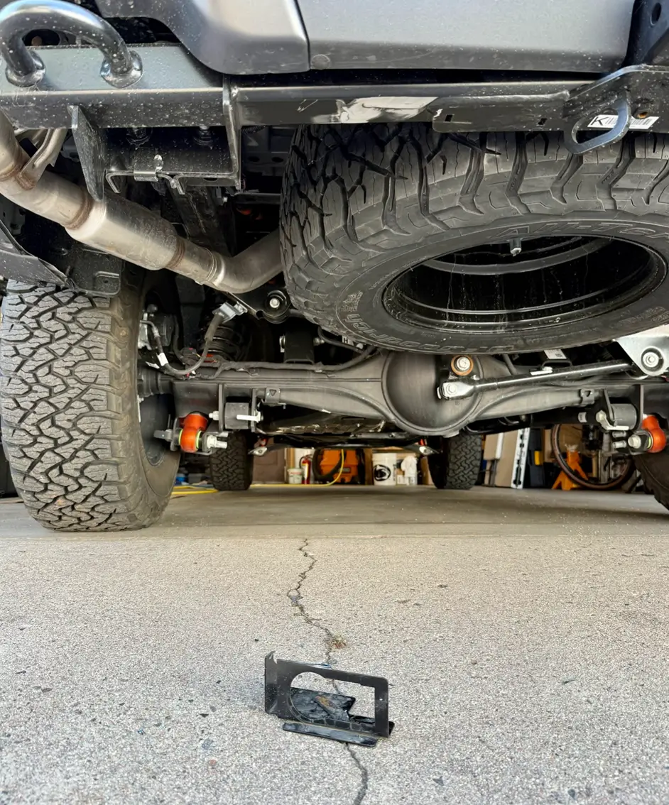 Ford Ranger American Adventure Lab Ford Ranger Trailer Plug Tuck Kit Install rraptor_trailer_plug_chopped_bracket