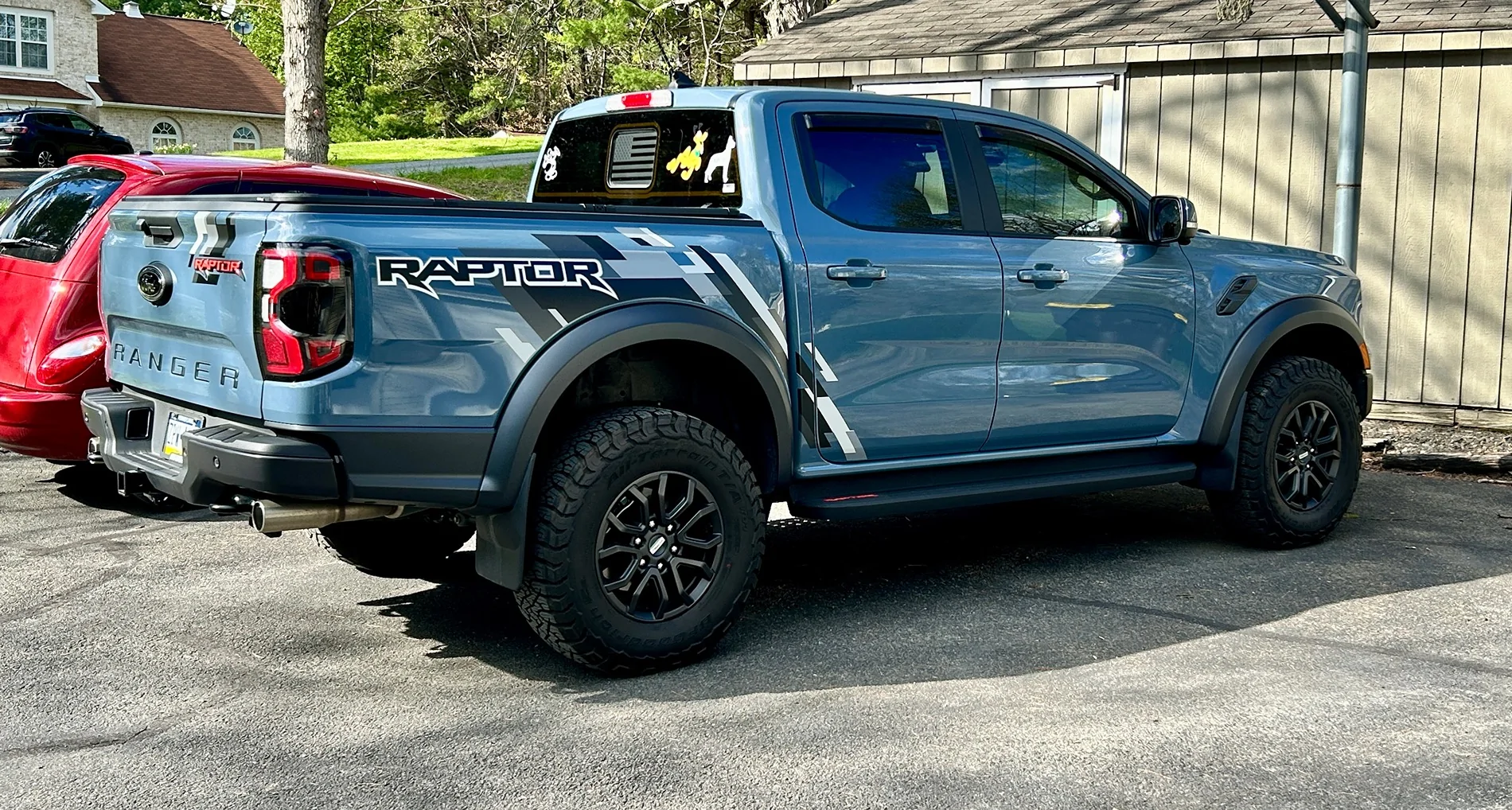 Ford Ranger WeatherTech No-Drill Mudflaps Installation Day! IMG_5731