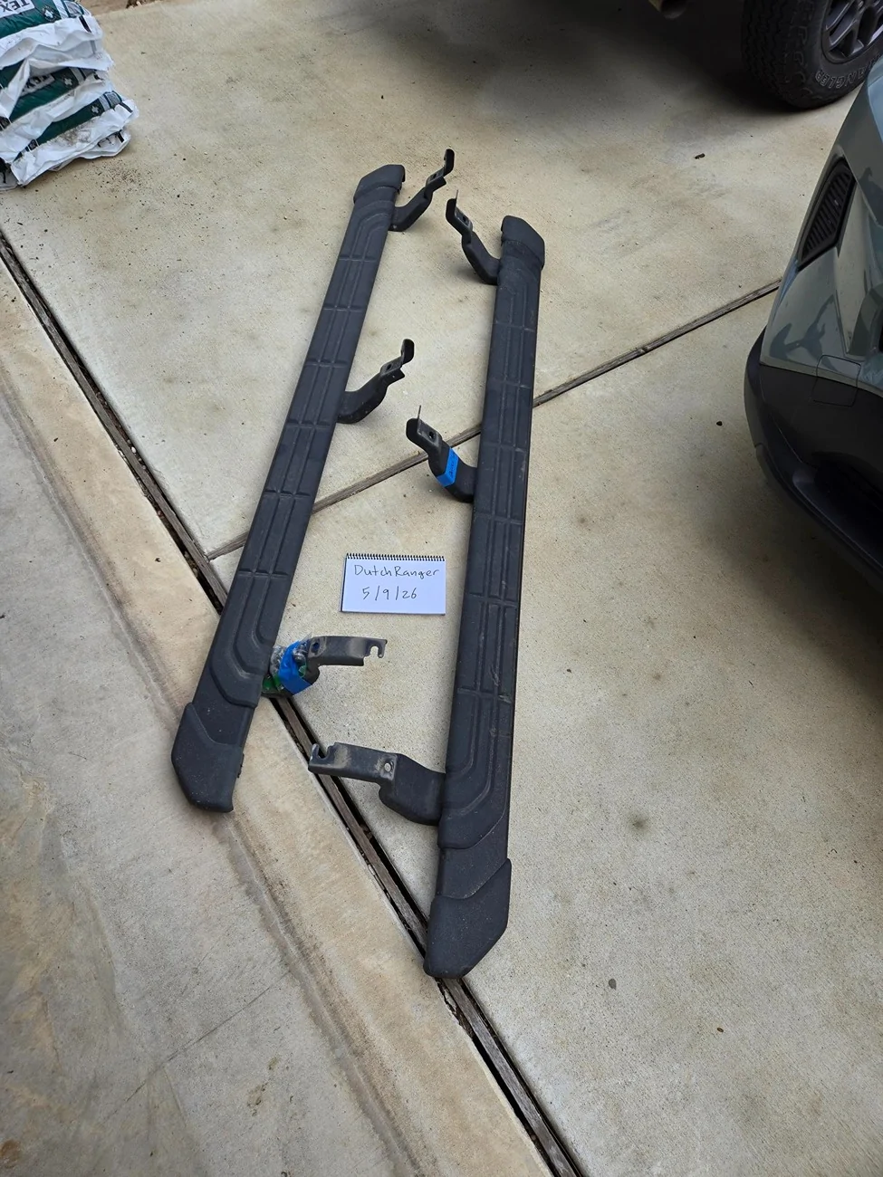 Ford Ranger 2024+ side steps for non-Raptor Ranger $300.00 (Austin, TX) 1000014438