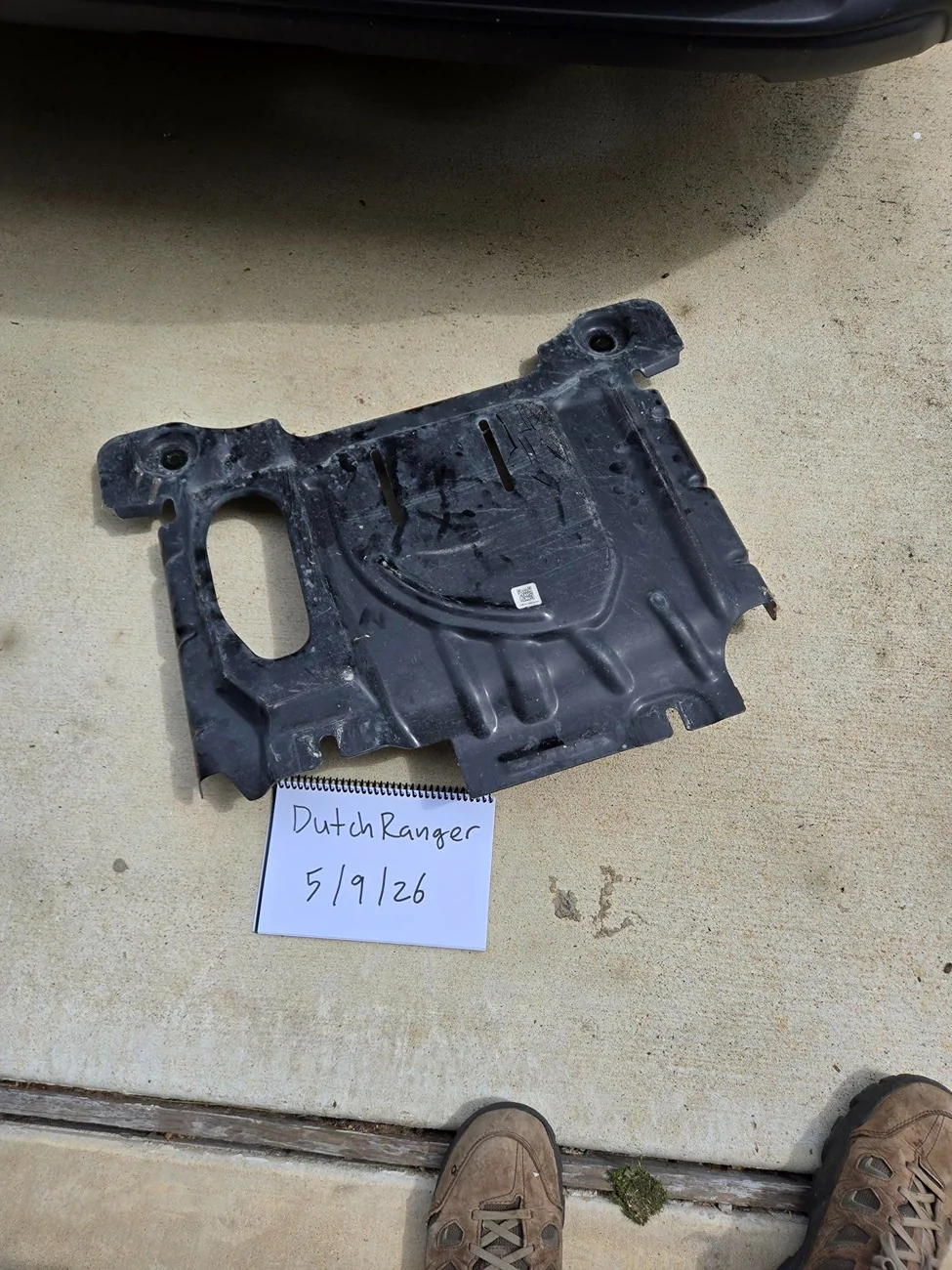 Ford Ranger Engine bash plate & transfer case bash plate for non-Raptor Ranger $80.00 total, Austin TX 1000014440