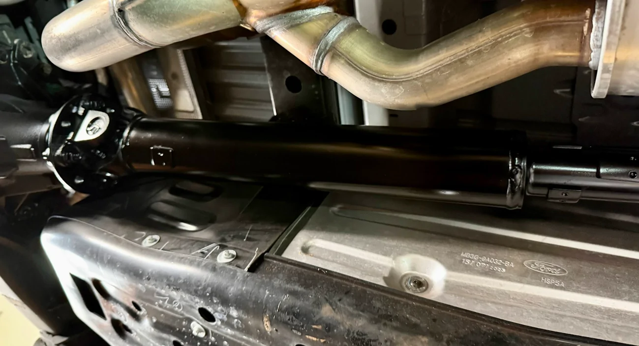 Ford Ranger What did you do to your Ranger Raptor Today? rraptor_rear_driveshaft_painted_2