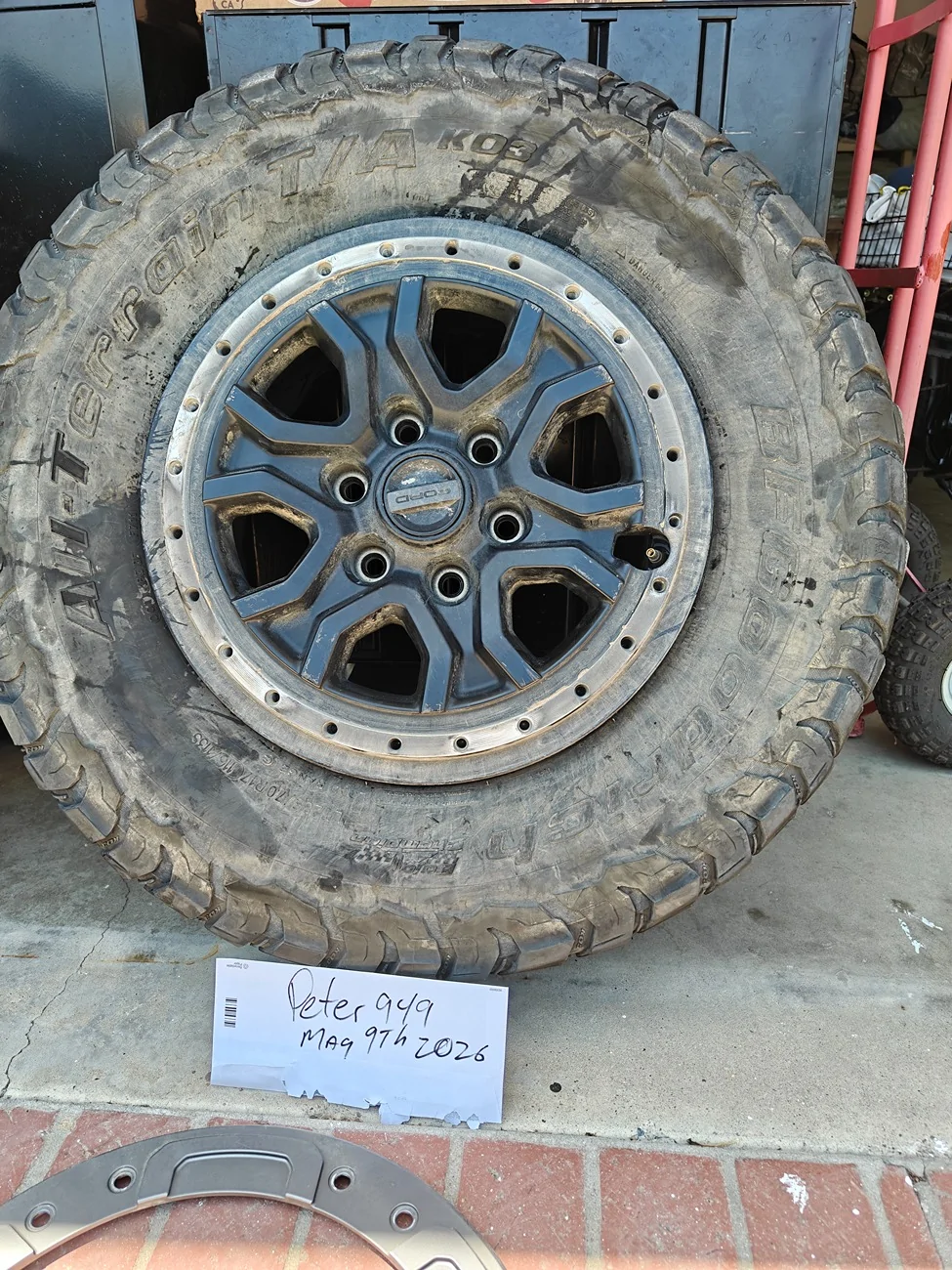 Ford Ranger 2024 beadlock capable with OEM tires 1000004435