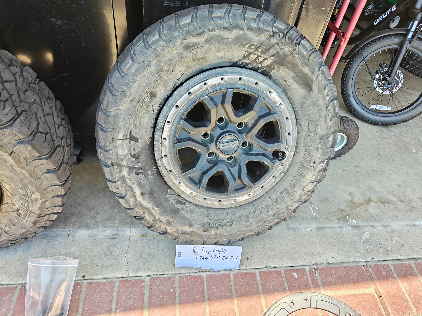 Ford Ranger 2024 beadlock capable with OEM tires 1000004440