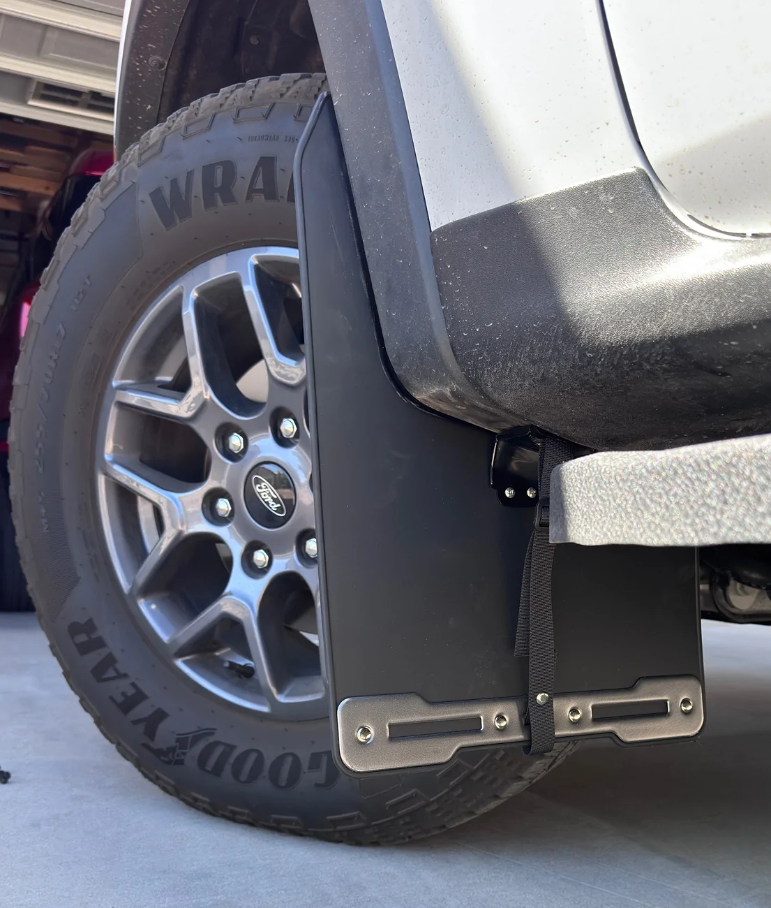 Ford Ranger 2025 Ford Ranger XLT Chinese Mud Flap Installation IMG_6008