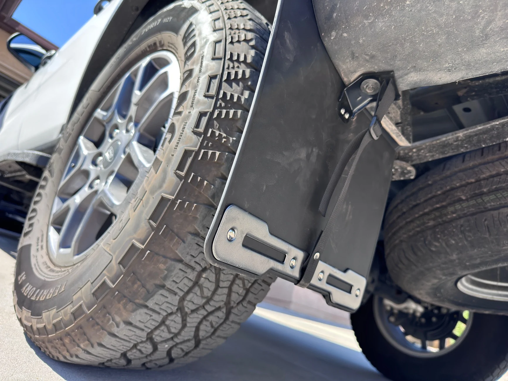 Ford Ranger 2025 Ford Ranger XLT Chinese Mud Flap Installation IMG_6014