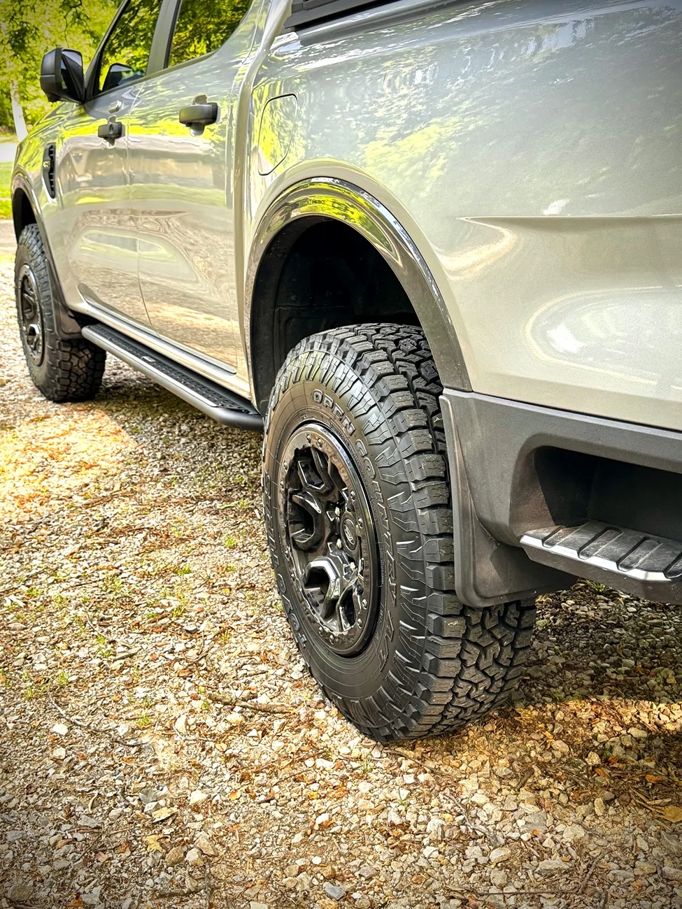 Ford Ranger Eibach Stage 2R, UCAs, BDS shackles, & Pizza Cutters IMG_3433