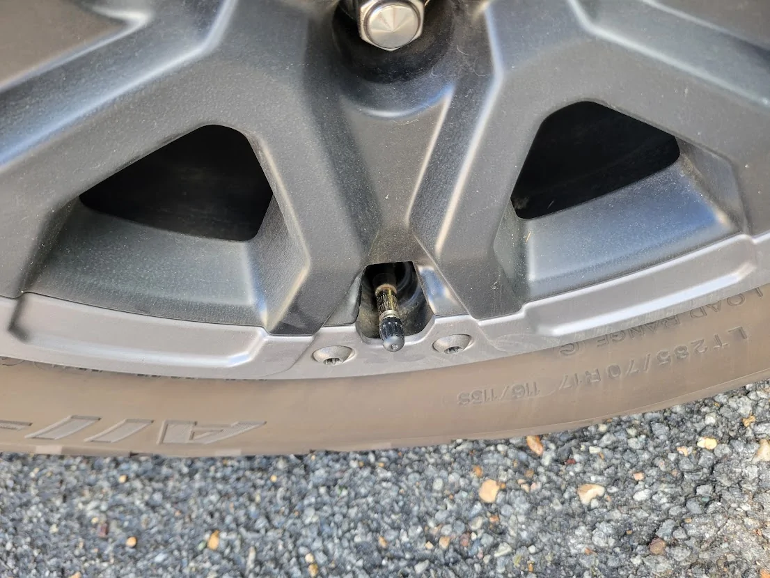 Ford Ranger Not simple to check tire pressure…..help. 1778545375490-7t