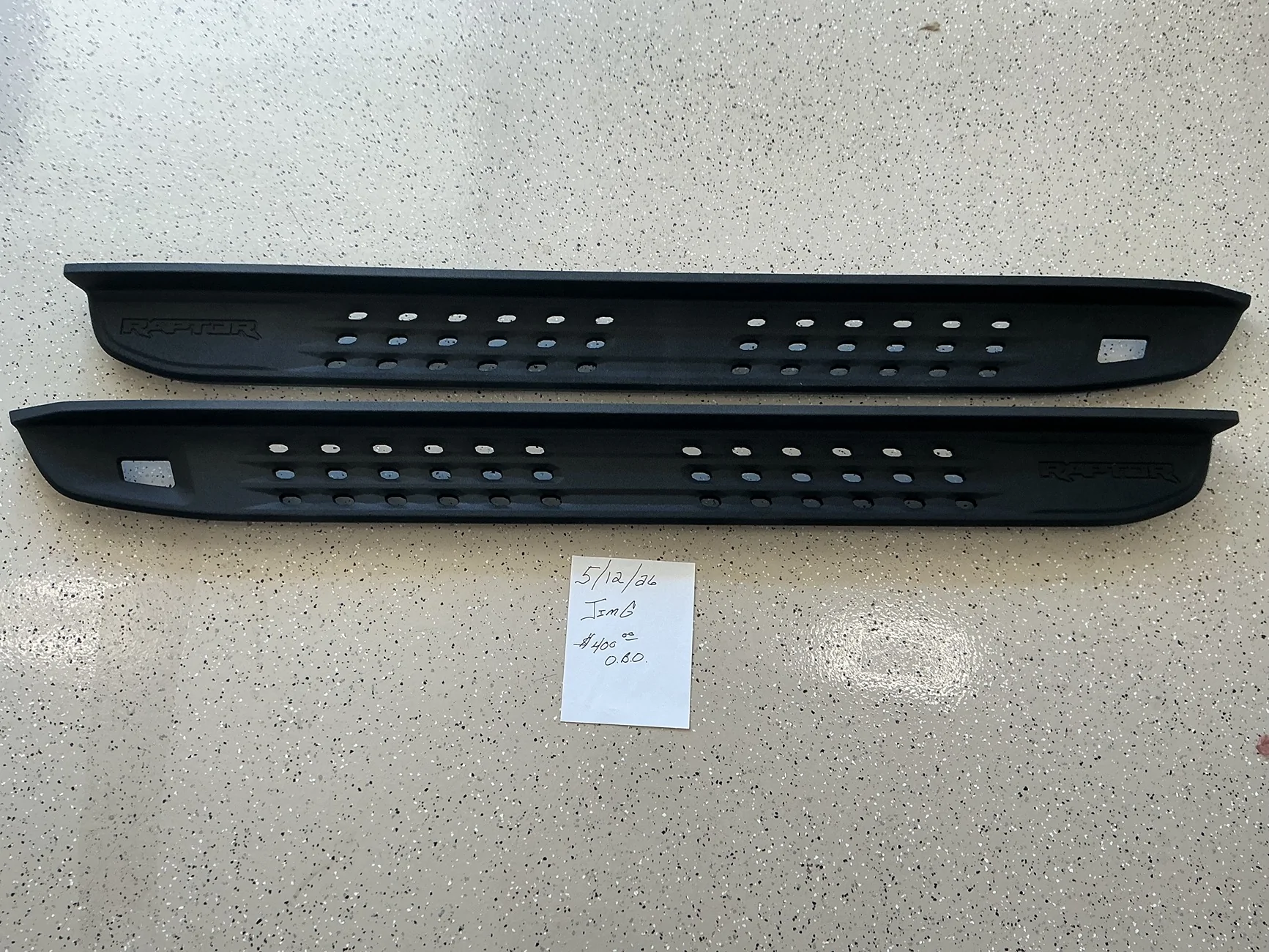 Ford Ranger 2025 Ranger Raptor Running Board IMG_0065
