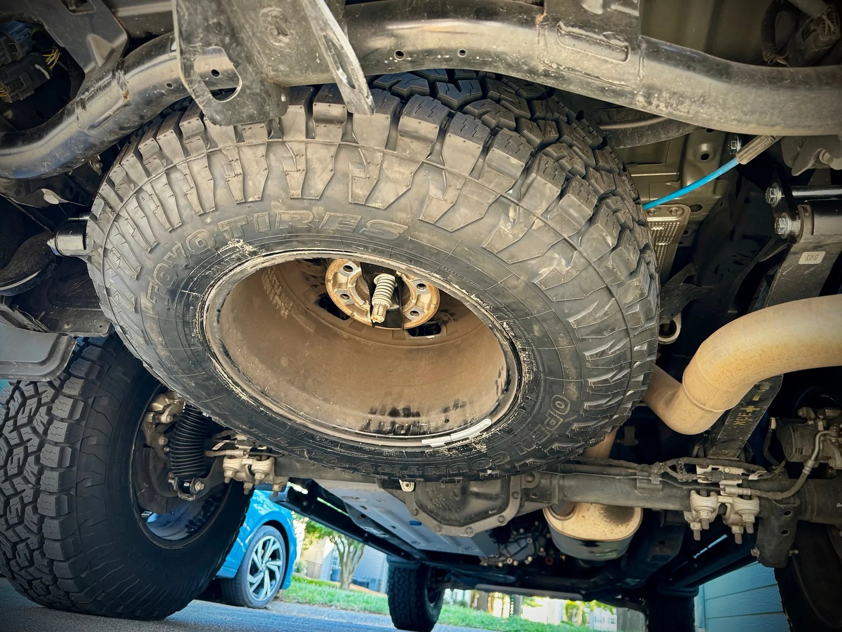 Ford Ranger Eibach Stage 2R, UCAs, BDS shackles, & Pizza Cutters IMG_3457