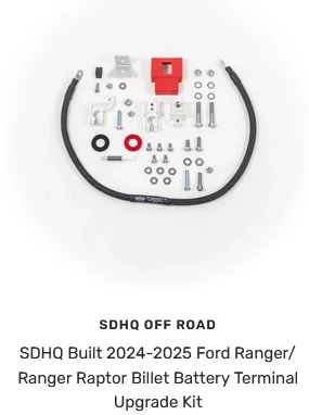 Ford Ranger SDHQ USA - New and Incoming Products batt