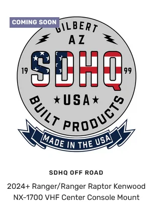 Ford Ranger SDHQ USA - New and Incoming Products radio