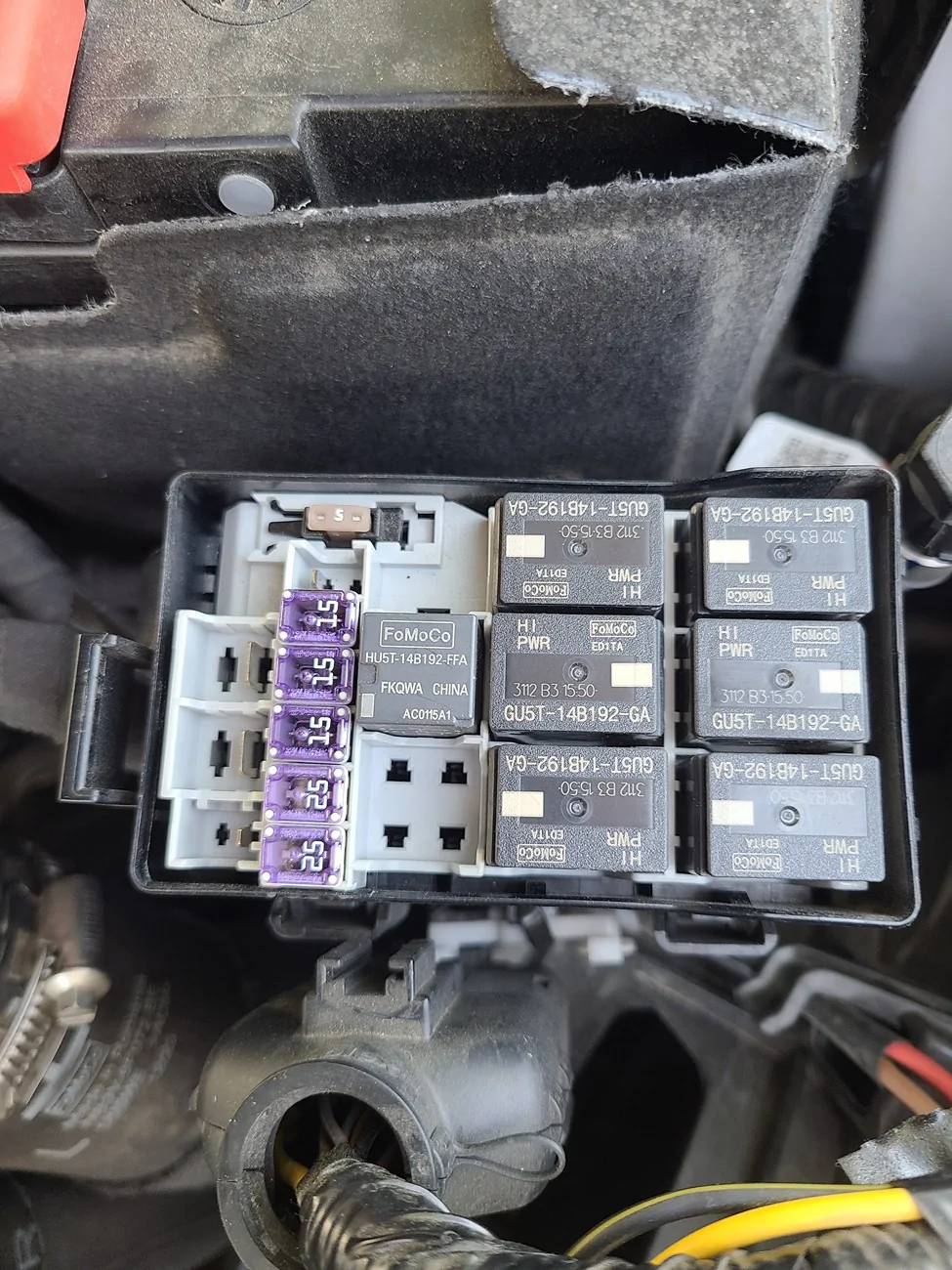 Ford Ranger Aux switch relay/fuse question. 20260513_105626