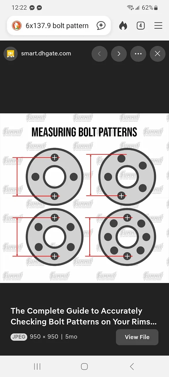 Ford Ranger Visual thread for wheels fitting (explains offsets) Screenshot_20260515_122201_DuckDuckGo