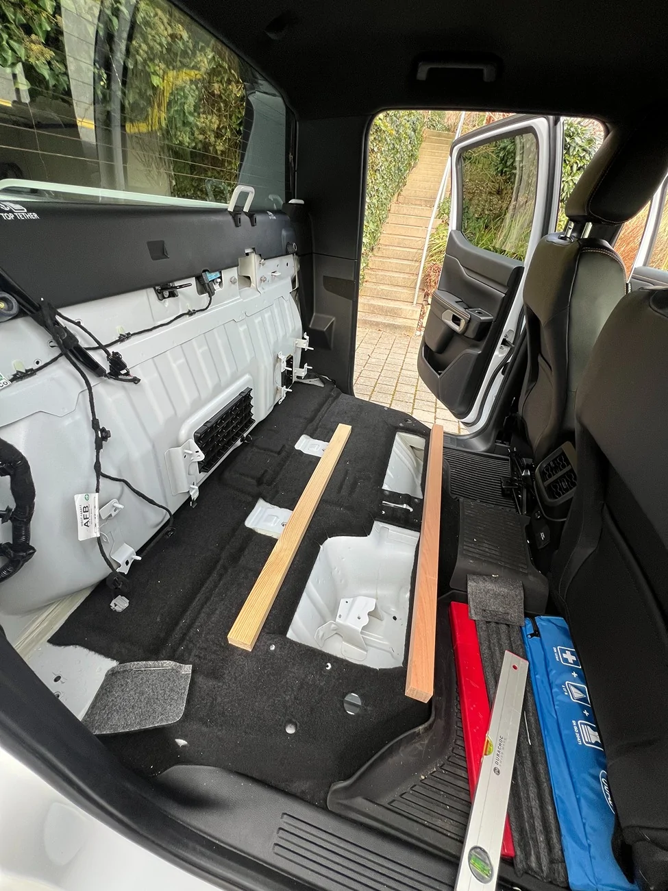 Ford Ranger Rear Seat Delete DIY - Ranger Wildtrak 2024 IMG_4519