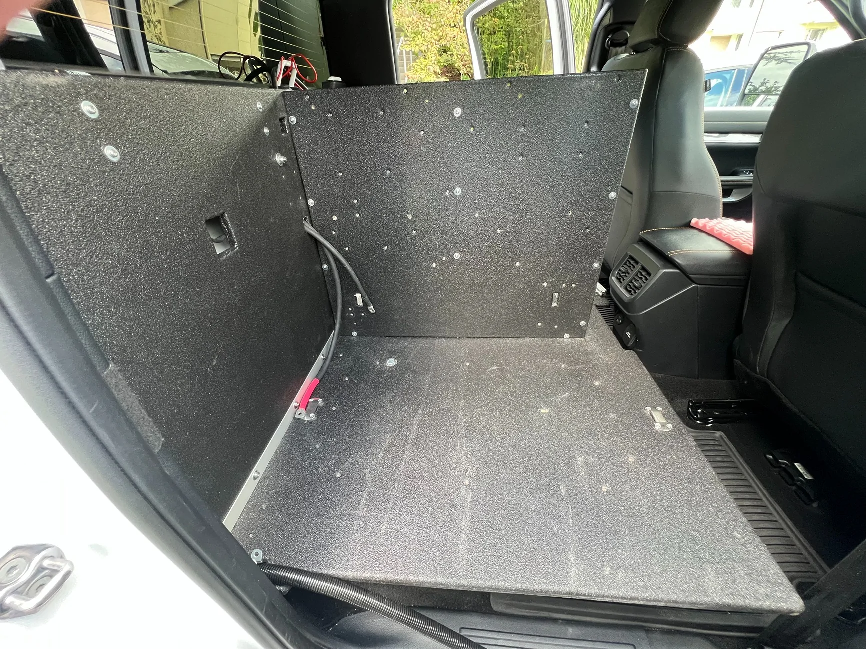 Ford Ranger Rear Seat Delete DIY - Ranger Wildtrak 2024 IMG_5372