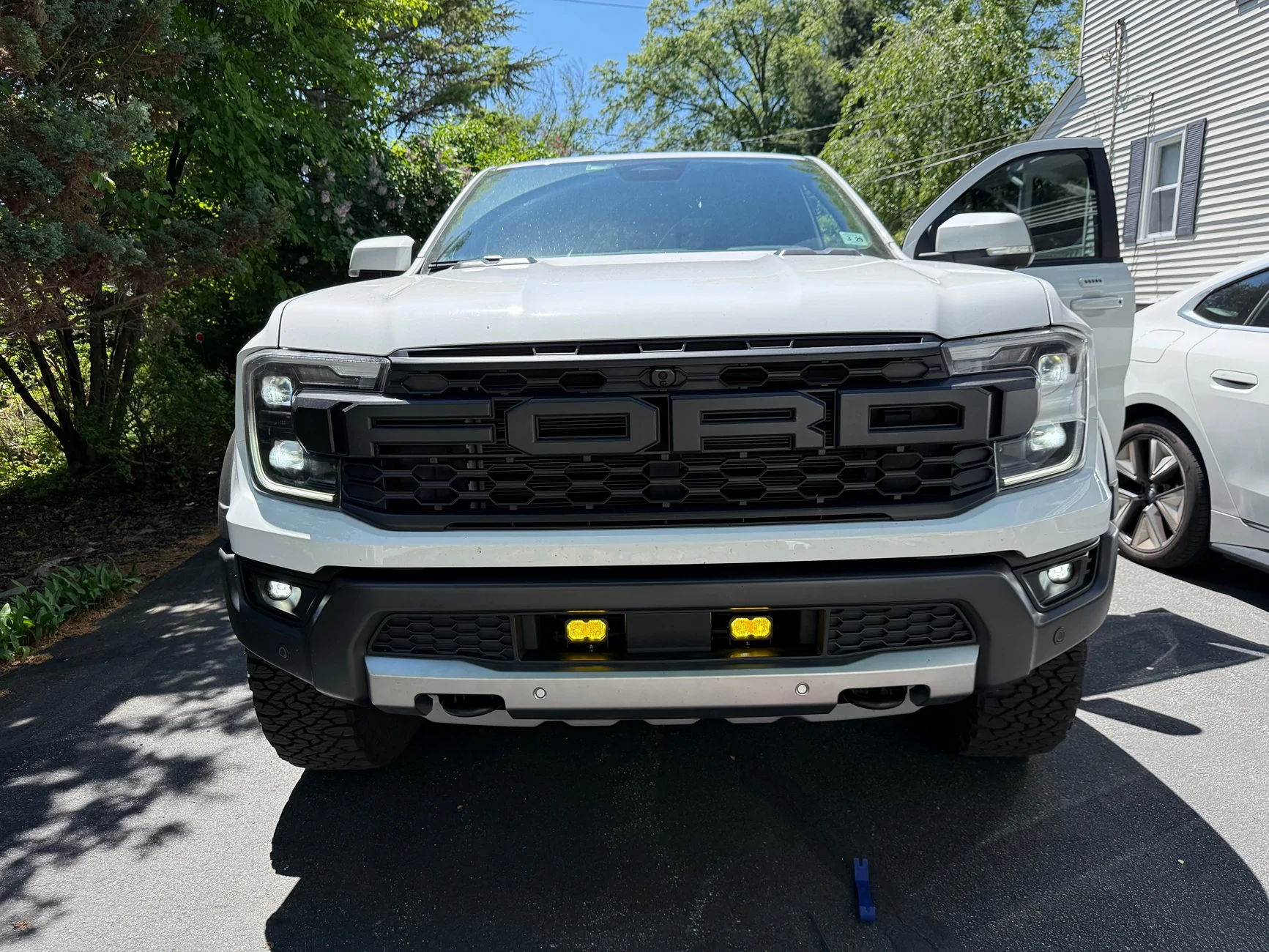 Ford Ranger Custom Fog Light Mount IMG_4504