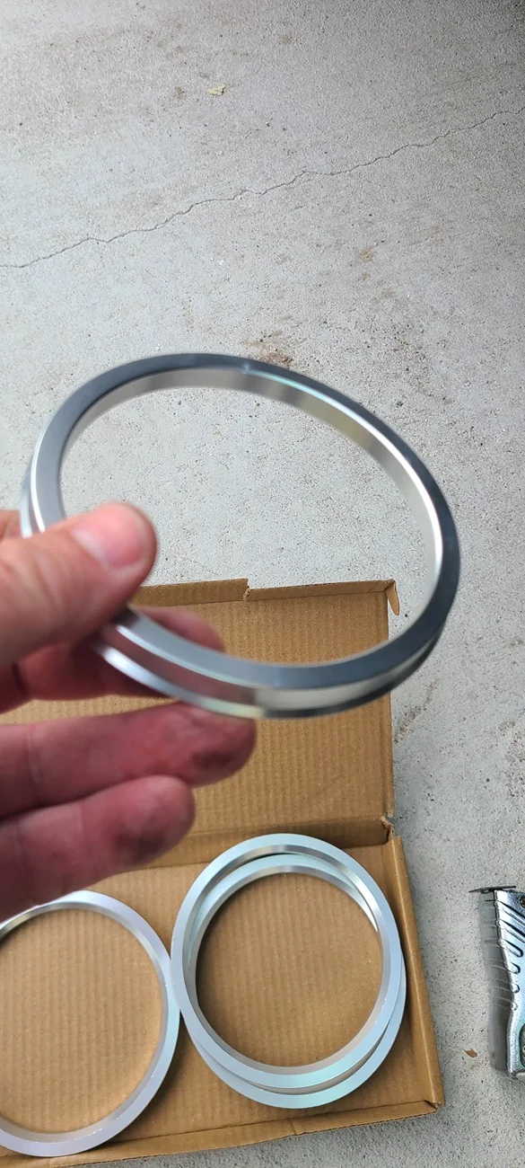 Ford Ranger Hub centric rings for wheels with larger center bore 20260517_103257
