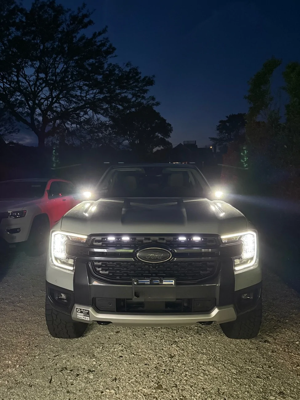 Ford Ranger F150-LED Grill Lights - 5 light kit fitment IMG_0983