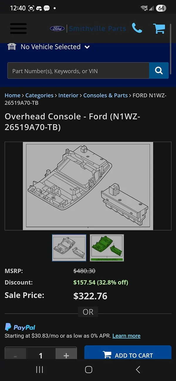 Ford Ranger Ranger Aux Switch Kit M-9100-RA Screenshot_20260518_124029_Samsung Browser