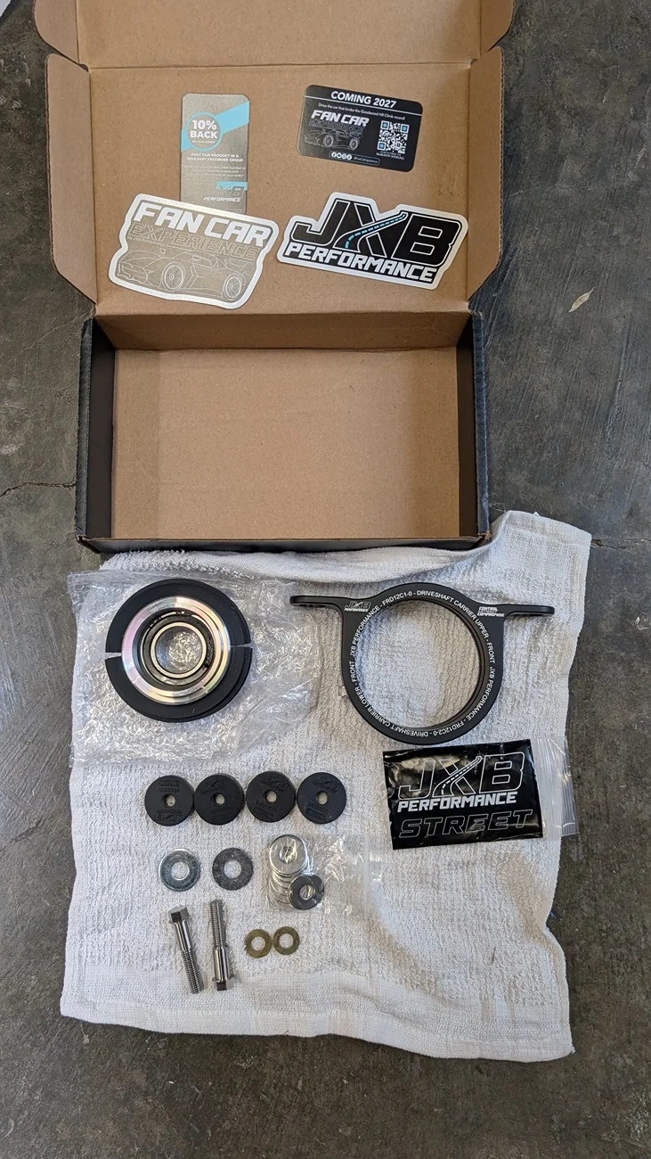 Ford Ranger Introducing JXB PERFORMANCE center driveshaft billet carrier and improved bearing kit (FRD12A0-BRG- S) for 2024+ Ford Ranger/Raptor PXL_20260518_222220114.MP