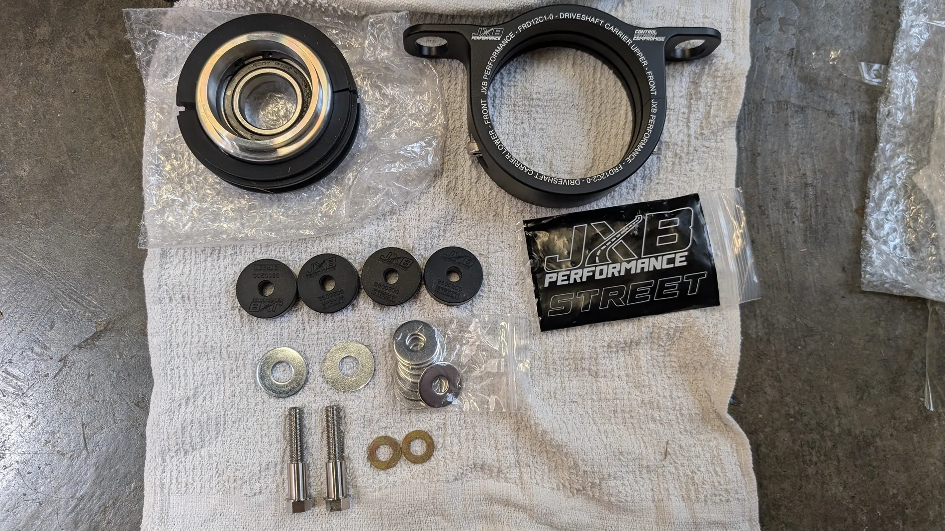 Ford Ranger Introducing JXB PERFORMANCE center driveshaft billet carrier and improved bearing kit (FRD12A0-BRG- S) for 2024+ Ford Ranger/Raptor PXL_20260518_222248369.MP