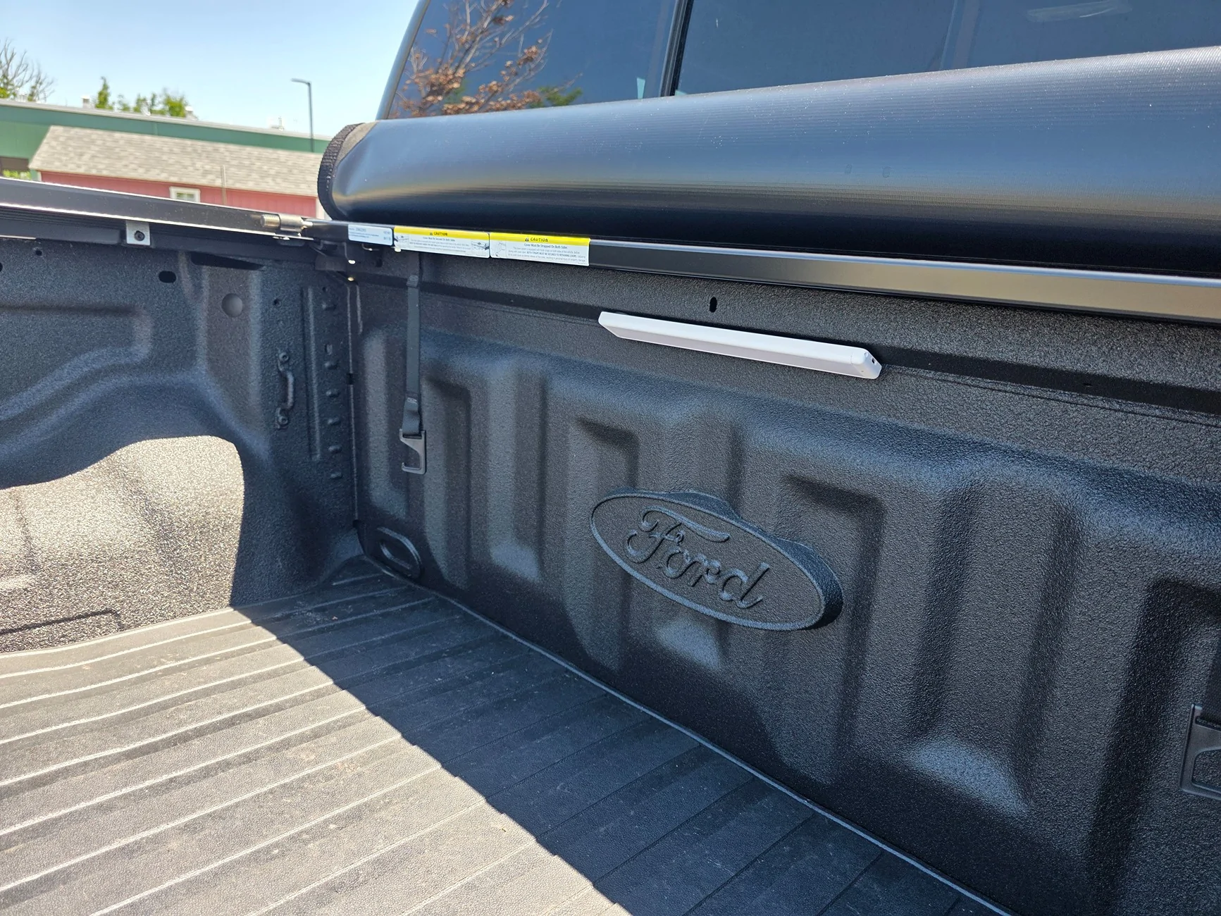 Ford Ranger Bed lighting upgrade w/ cabinet light strips from Costco 20260519_121334
