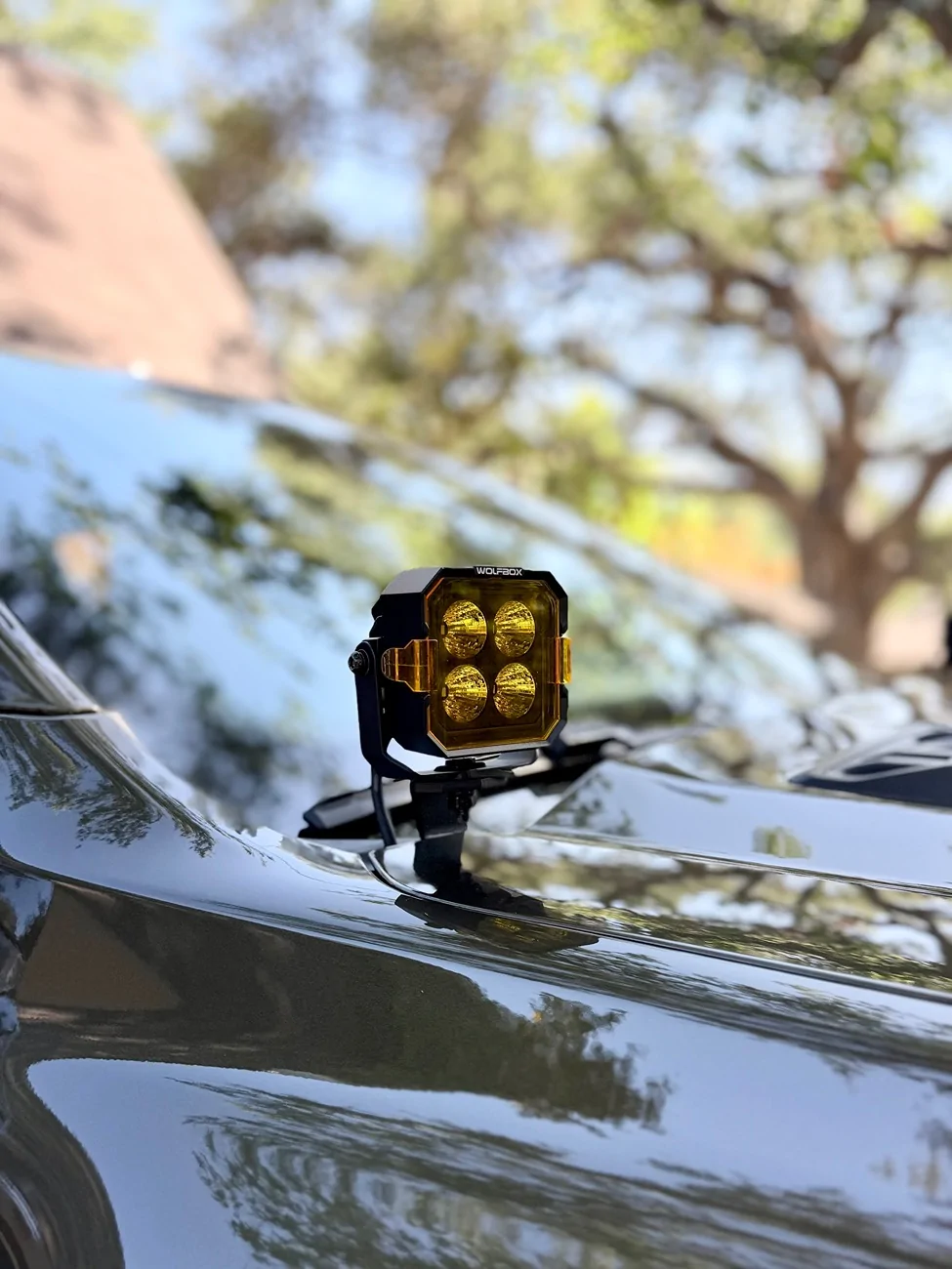 Ford Ranger Wolfbox NomadRover 3" LED Pod Ditch Lights with KC HiLiTES Mounts IMG_2674