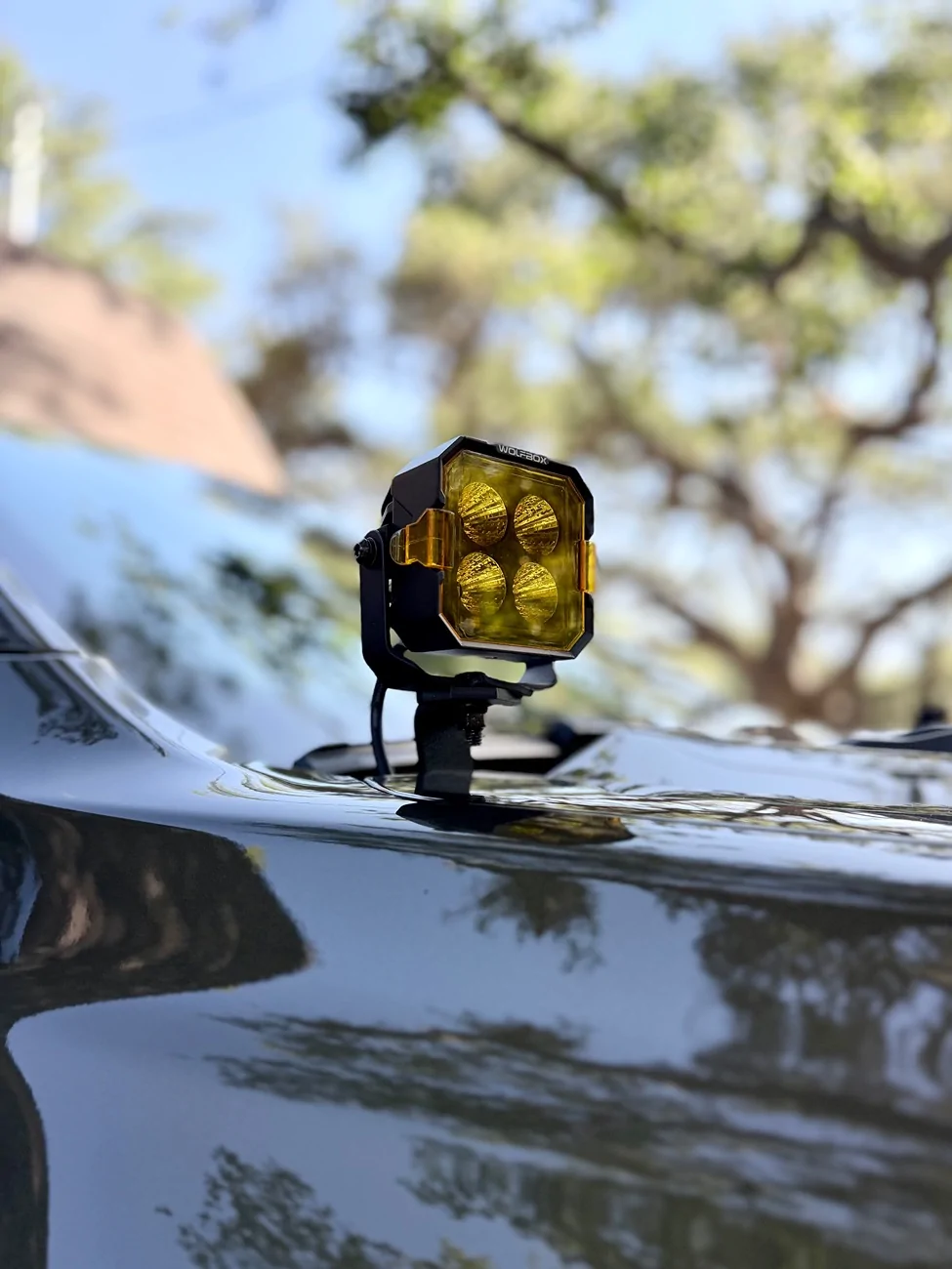Ford Ranger Wolfbox NomadRover 3" LED Pod Ditch Lights with KC HiLiTES Mounts IMG_2673