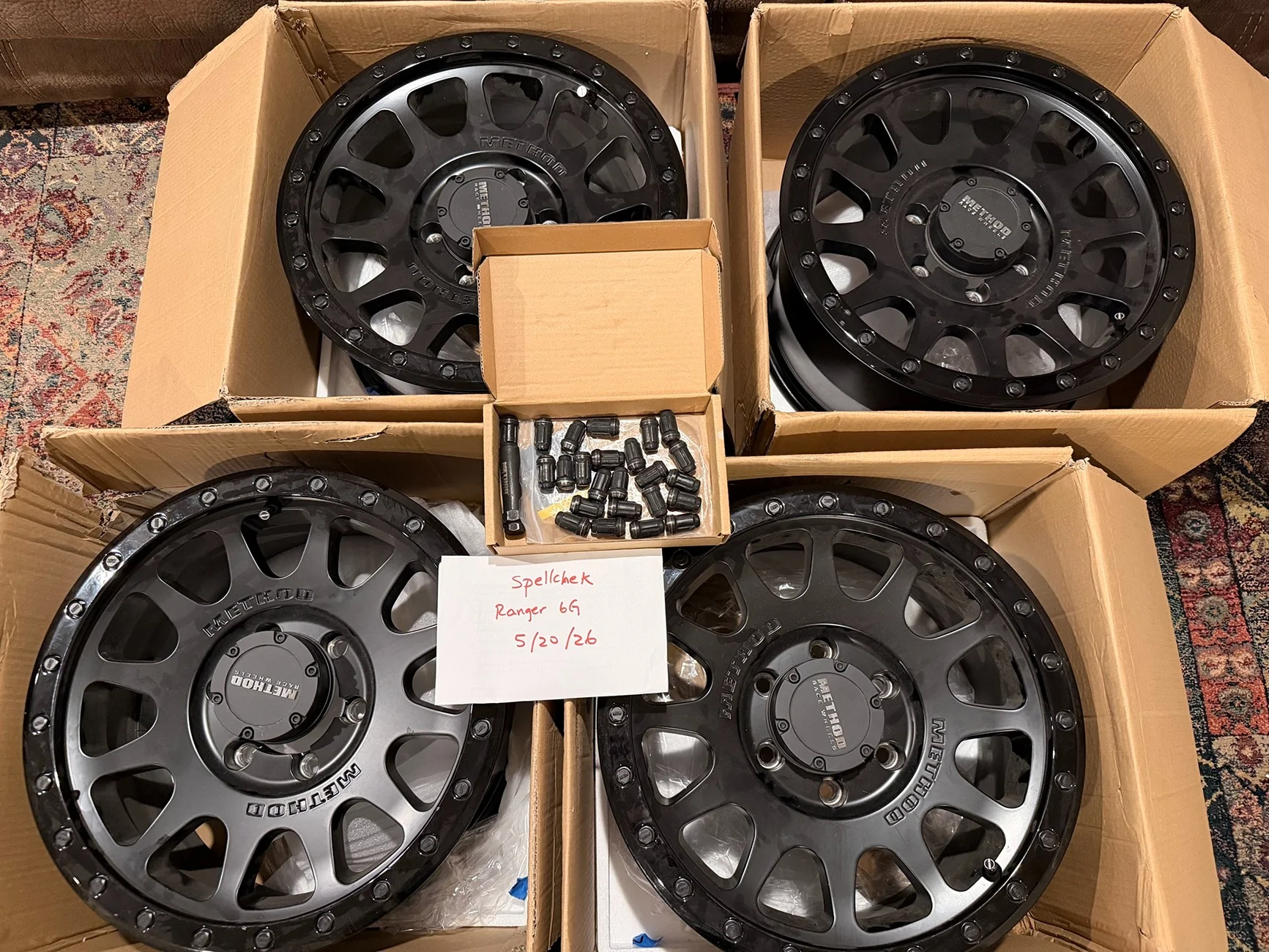 Ford Ranger FS: Method NV305 in double black (4) methodranger