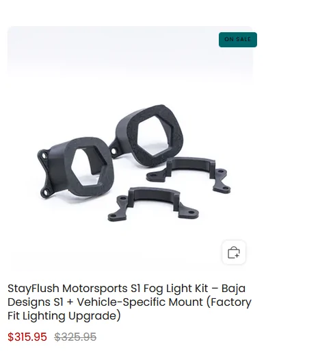 Ford Ranger Fog light options SFM2