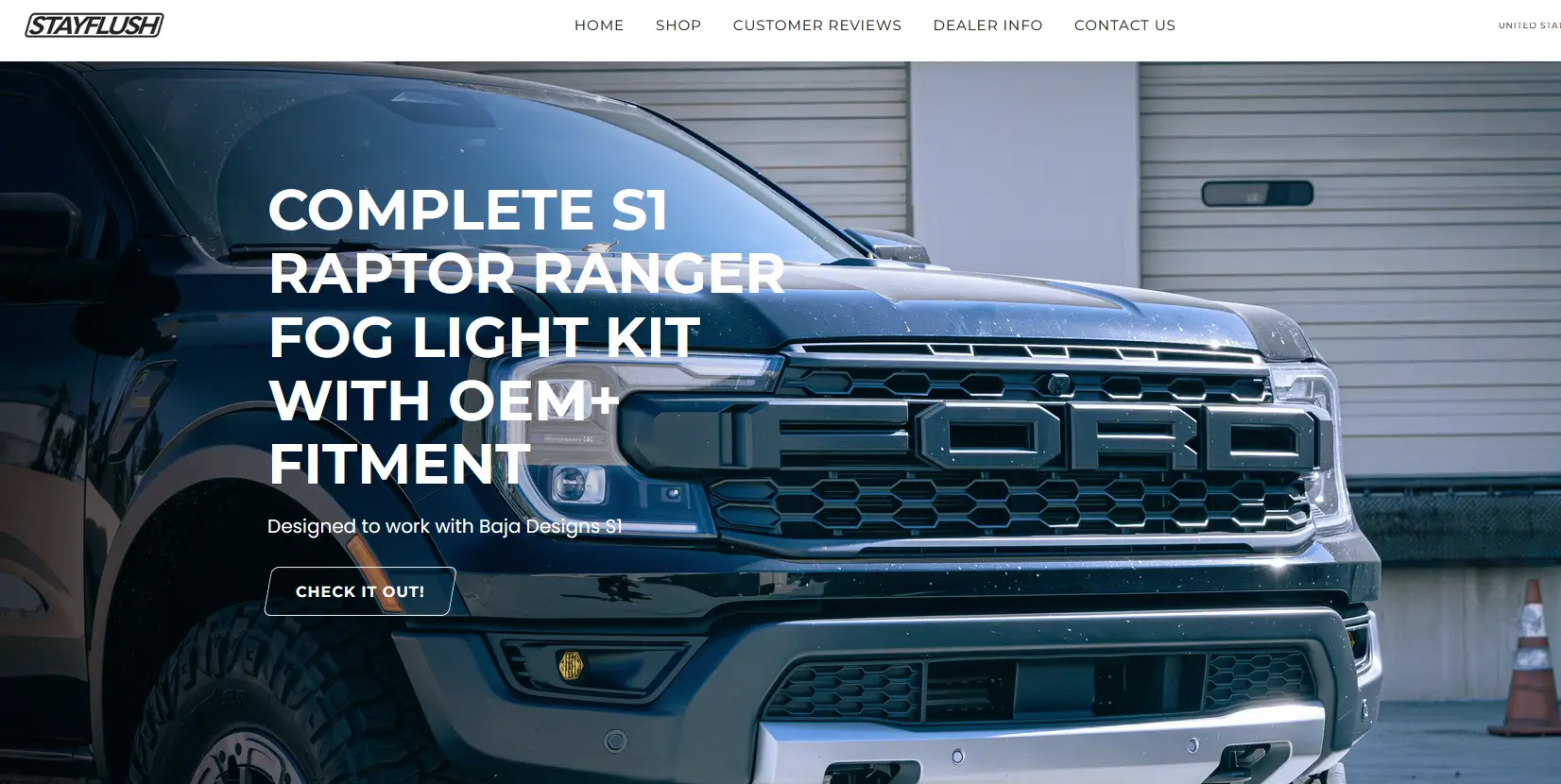 Ford Ranger Fog light options sfm