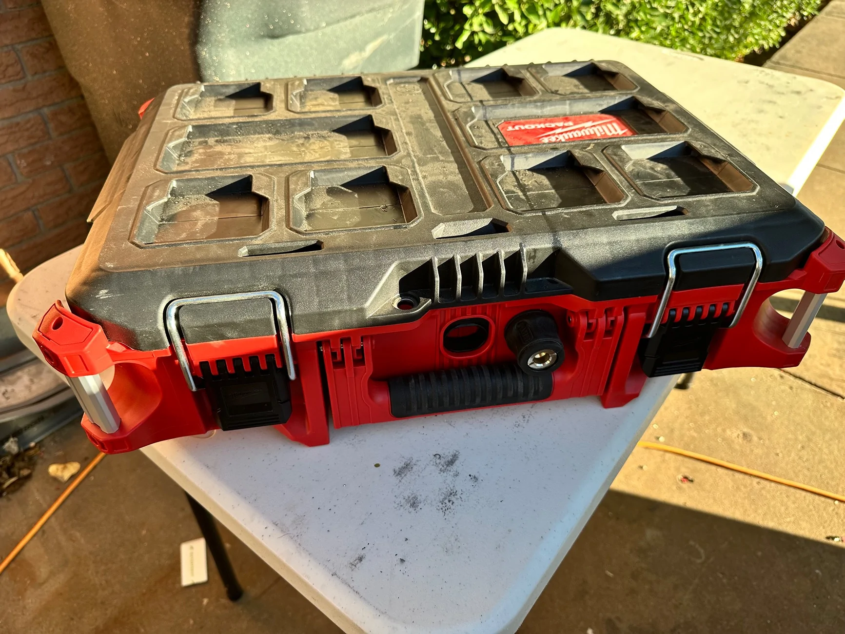 Ford Ranger ARB On Board Air Compressor Install in bed w/ molle panel IMG_1239