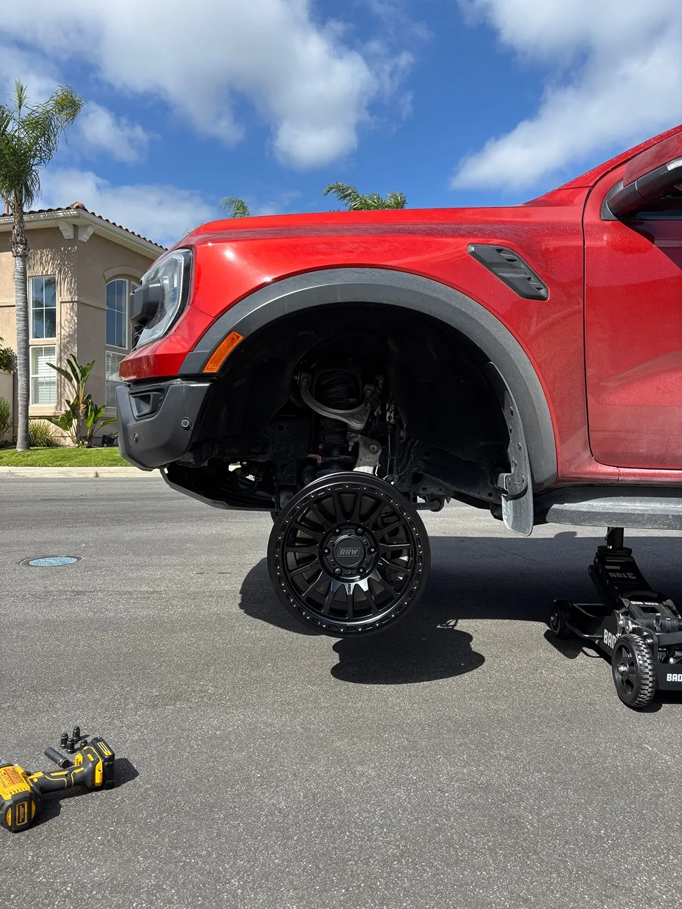 Ford Ranger CA - (5) Race Relation Wheels RR7-H - Matte Black IMG_0804
