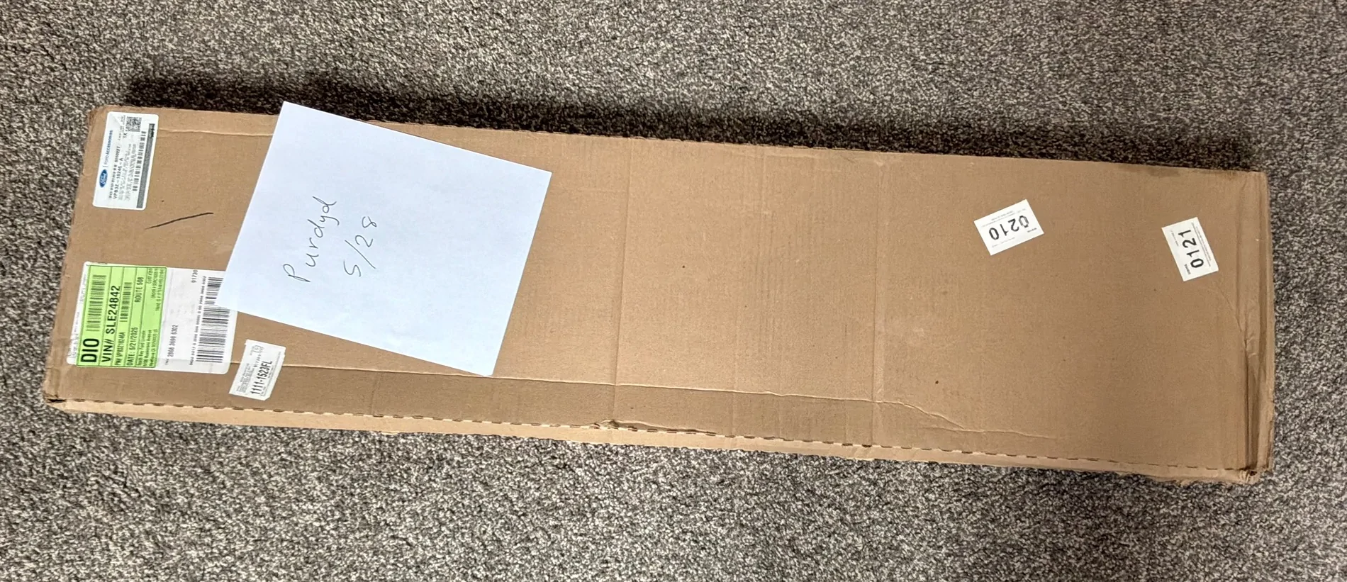 Ford Ranger Side window deflectors, new in box IMG_0343