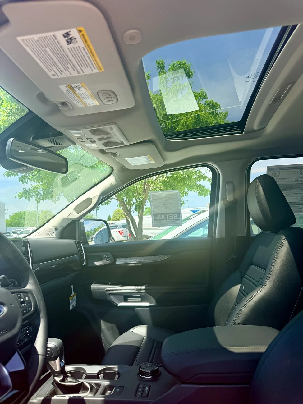 Ford Ranger 2026 Ranger with power moonroof build date confirmation IMG_3859