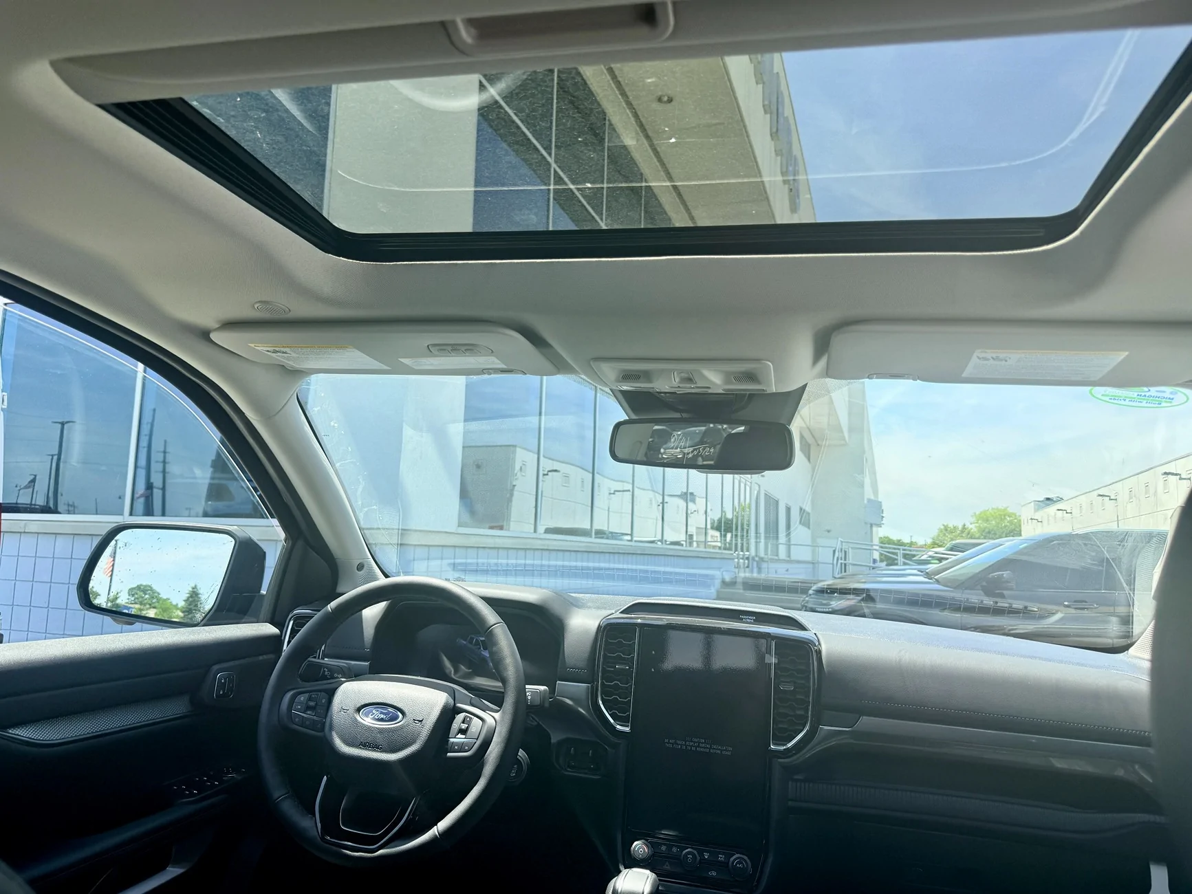 Ford Ranger 2026 Ranger with power moonroof build date confirmation IMG_3860
