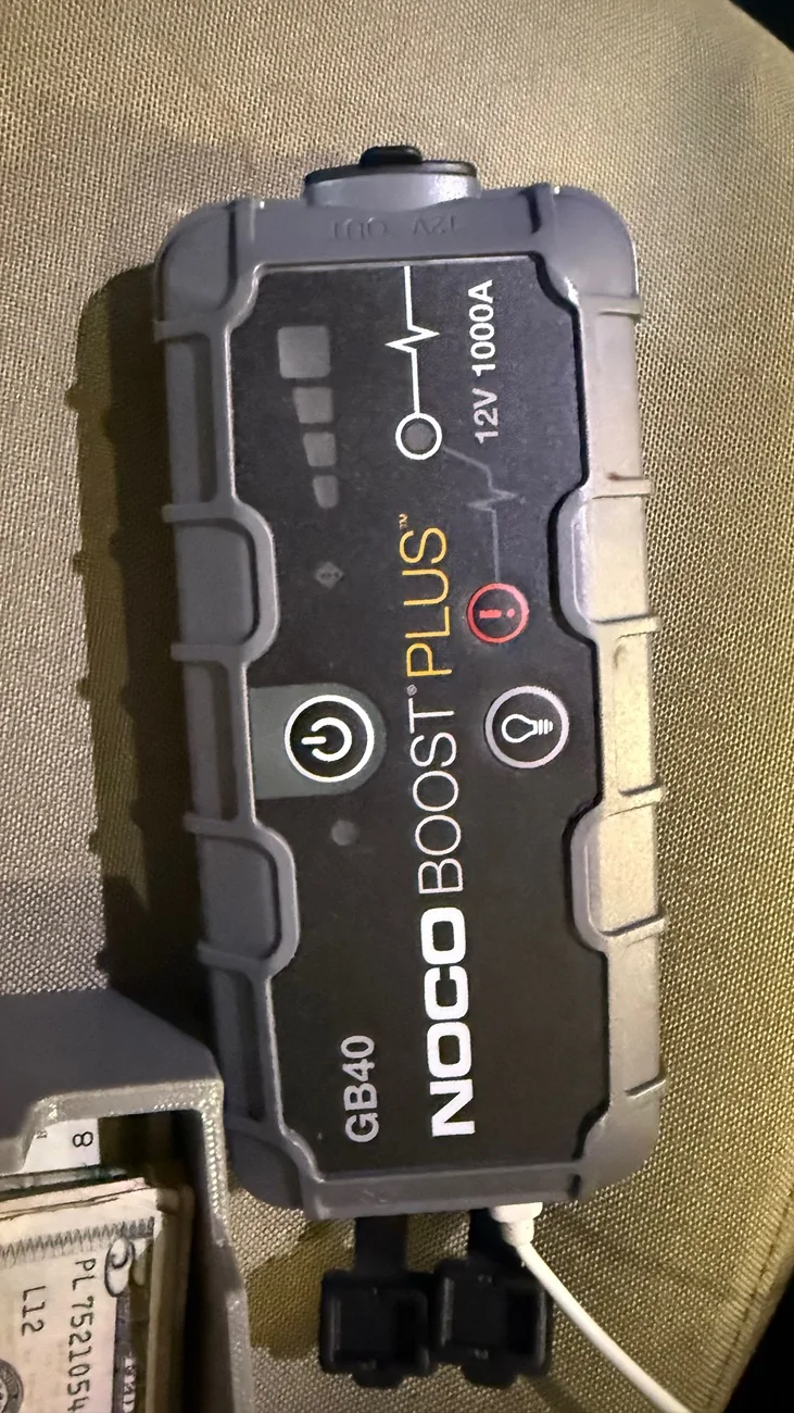 Ford Ranger 2024 Ranger Lariat 2.7 battery question IMG_2538