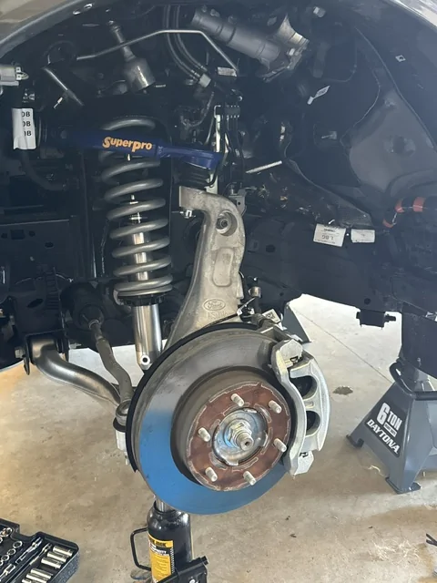 Ford Ranger Updated:  Nearly Complete DIY install of Fox 2.0 kit with Superpro UCA's and Swaybar Links IMG_8380