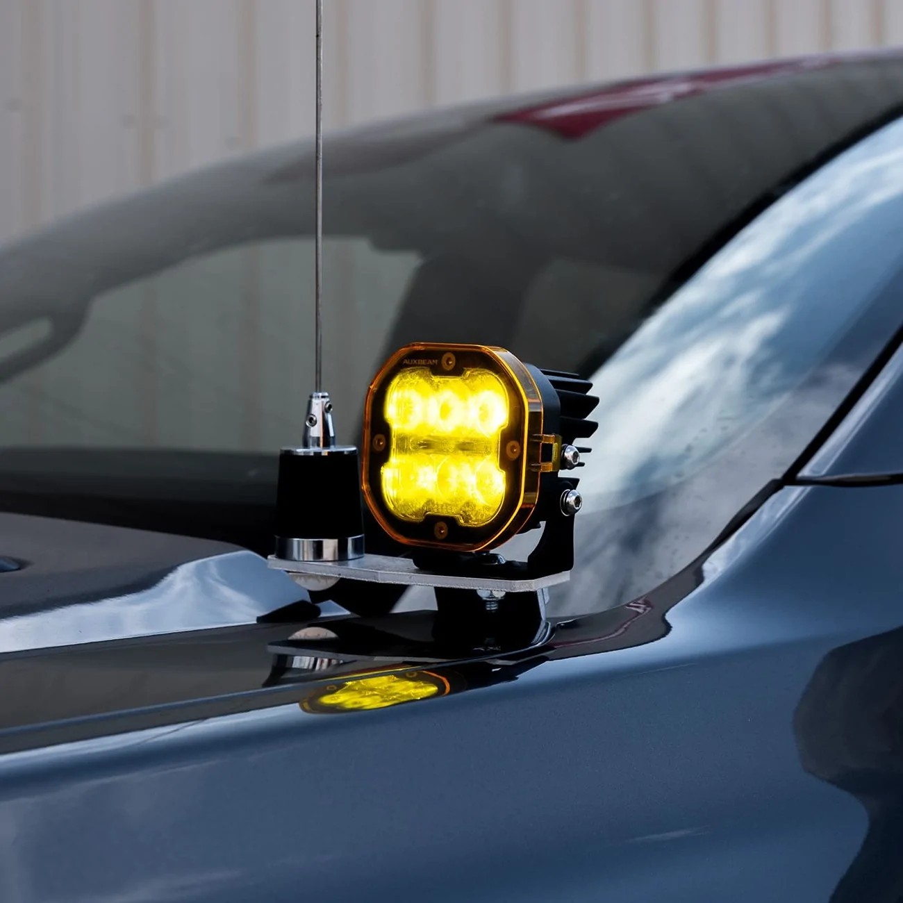 Ford Ranger Upgrade Your 2024+ Ford Ranger with Modular A-Pillar Light & Antenna Mounts RangerAPillar1