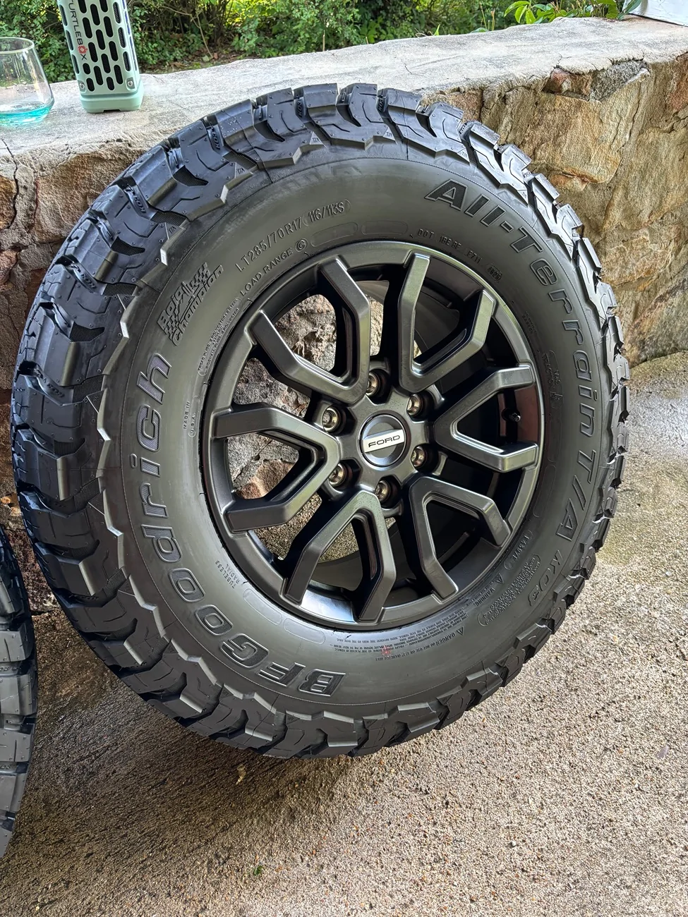 Ford Ranger 2026 Ranger Raptor wheels/tires IMG_3931