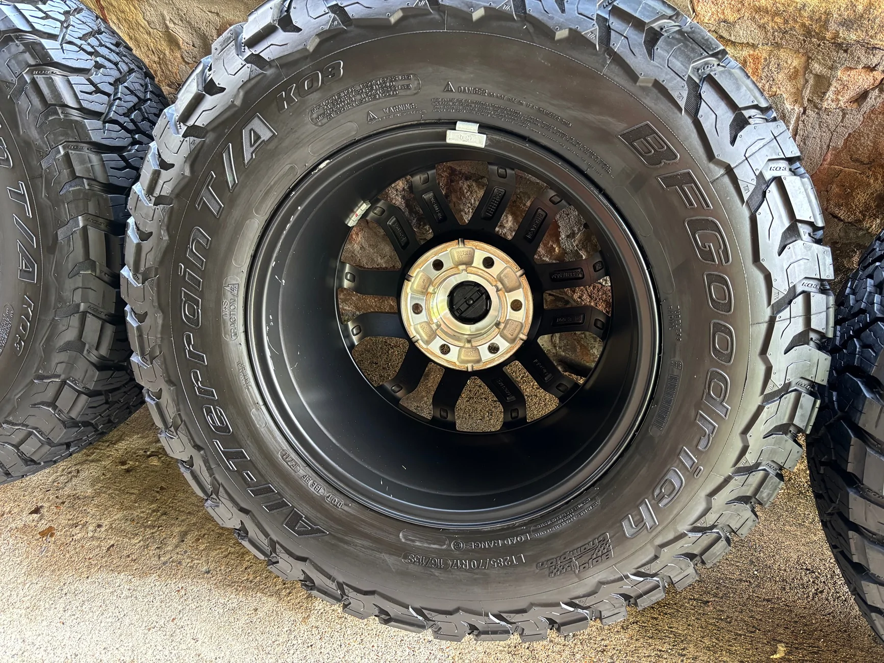 Ford Ranger 2026 Ranger Raptor wheels/tires IMG_3916