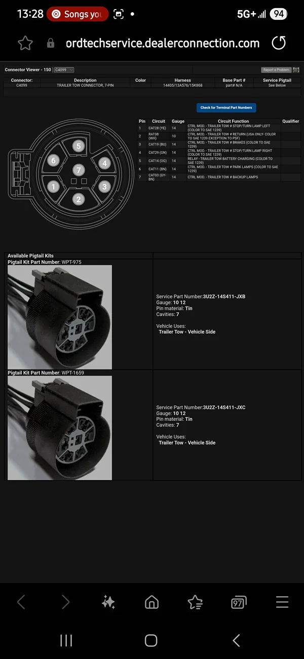 Ford Ranger Ranger Trailer Plug Wiring Diagram Screenshot_20250515_132828_Samsung Internet