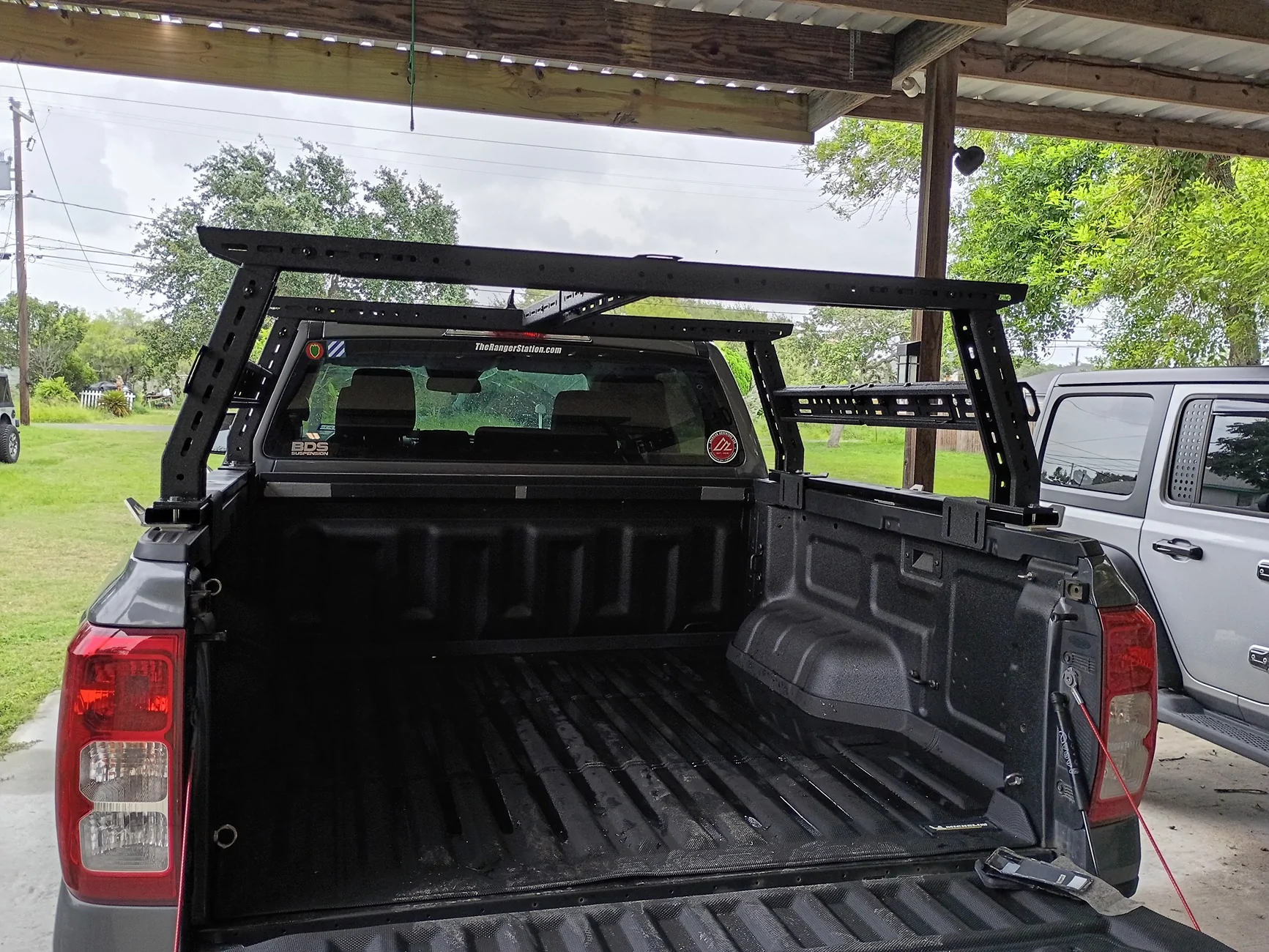Ford Ranger Monoking overlanding bed rack installed IMG_20260607_175337129_HDR