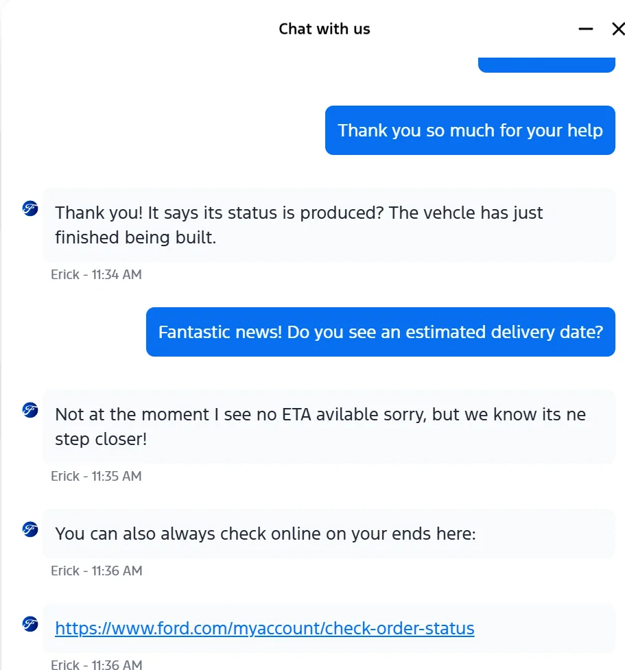 Ford Ranger I'm confused on Order Scheduling 1780945210752-sh