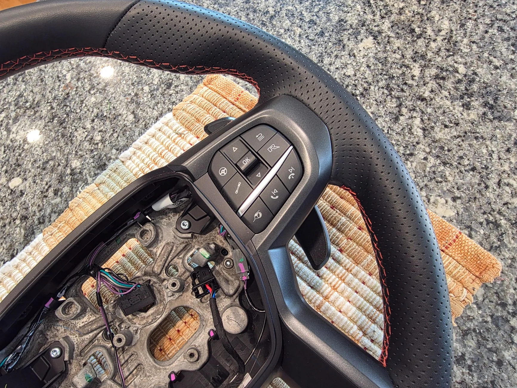 California - 2025 Ford Ranger Raptor OEM Steering Wheel Part ...