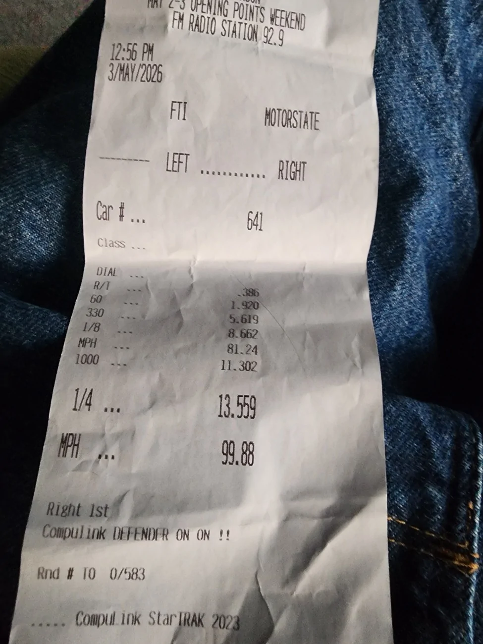 Ford Ranger First pass at the dragstrip 1000010739 (1)