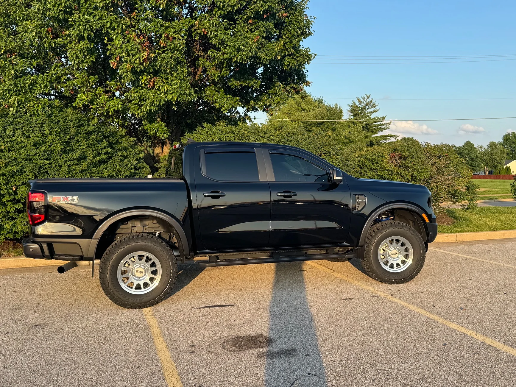 Ford Ranger Updated-2:  Finished DIY install of Fox 2.0 kit with Superpro UCA's and Swaybar Links truck