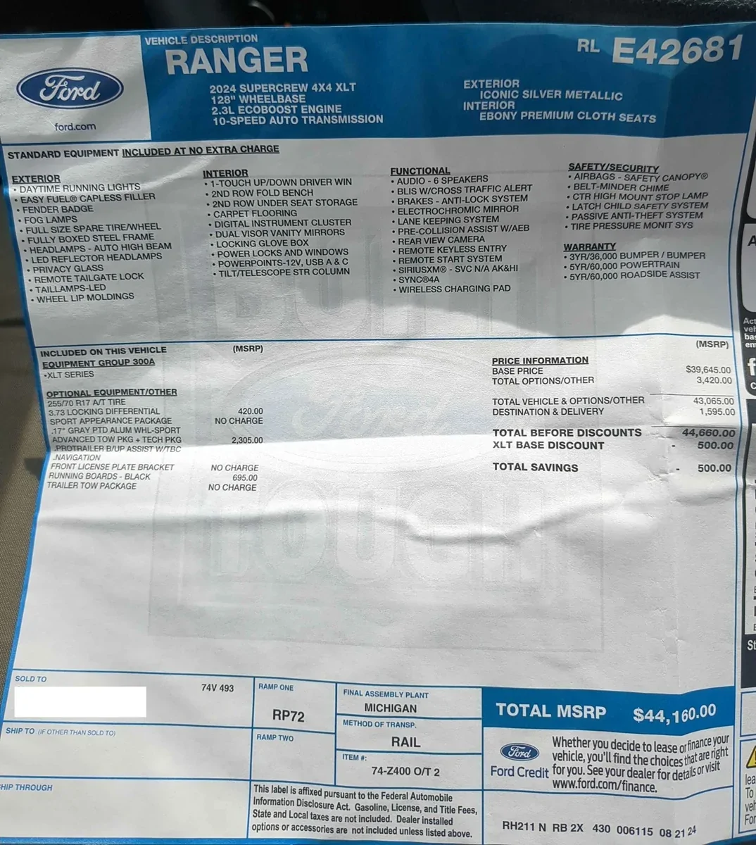 Ford Ranger 2026 XLT, 301A Package - Heated mirrors? 1781193912568-fy
