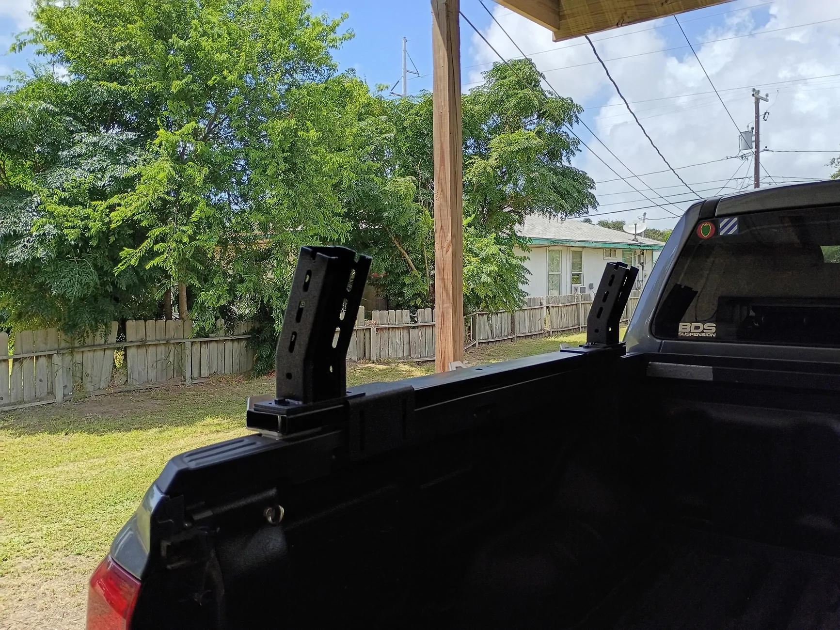 Ford Ranger Monoking overlanding bed rack installed IMG_20260612_151255286_HDR